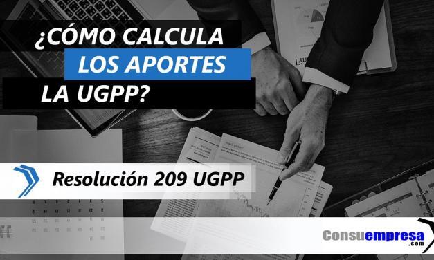 ¿Cómo calcula los aportes la UGPP?